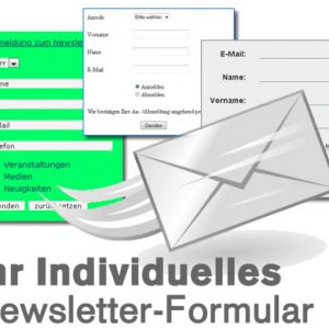 Anpassung Newsletter Formular