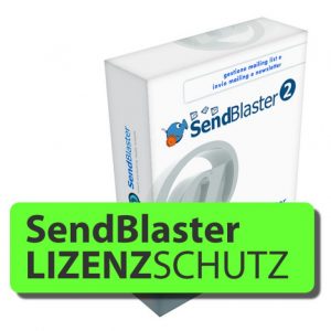 Lizenz-Schutz für SendBlaster